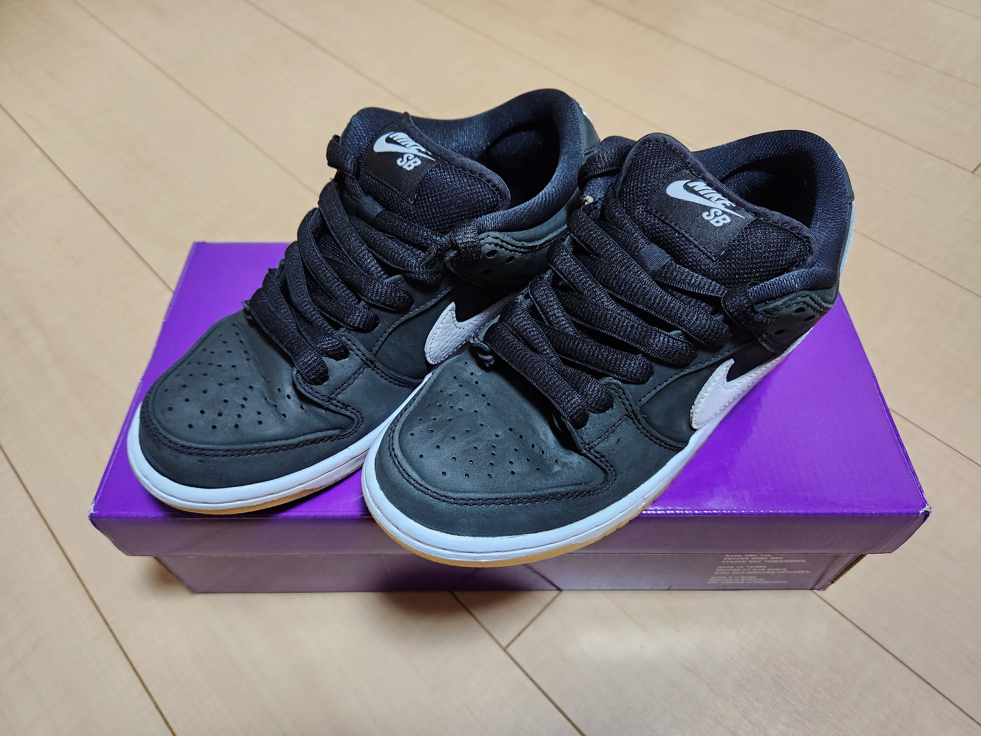 Nike SB Dunk Low Pro "Black/WhiteBlack-Gum Light Brown"