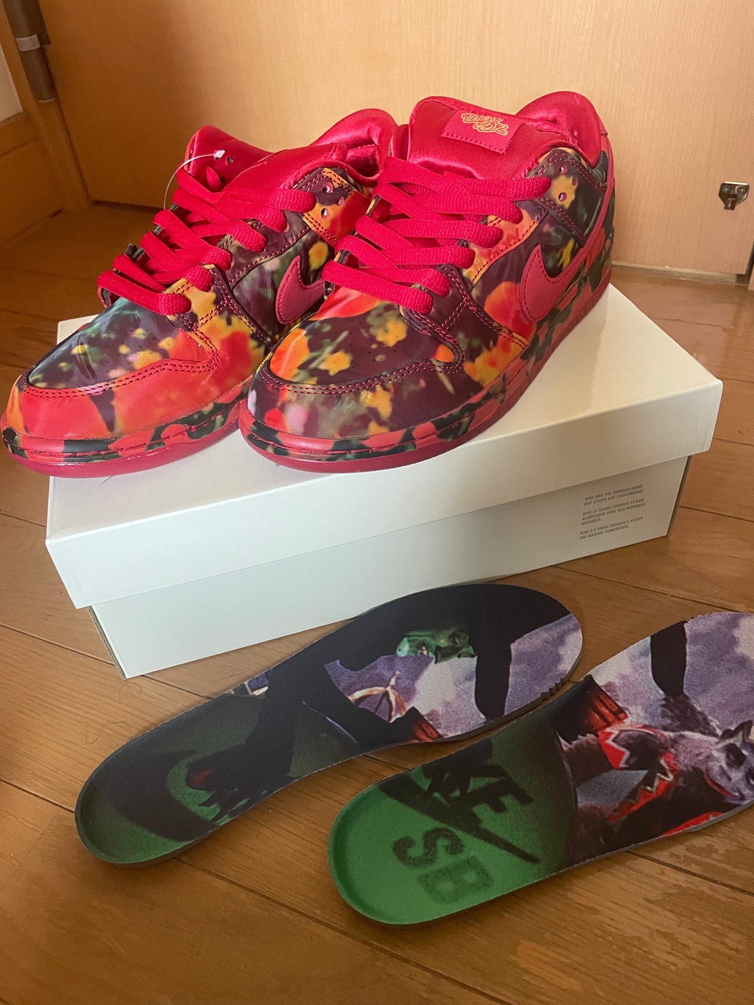 The Wizard of Oz × Nike SB Dunk Low "Poppy Field"
