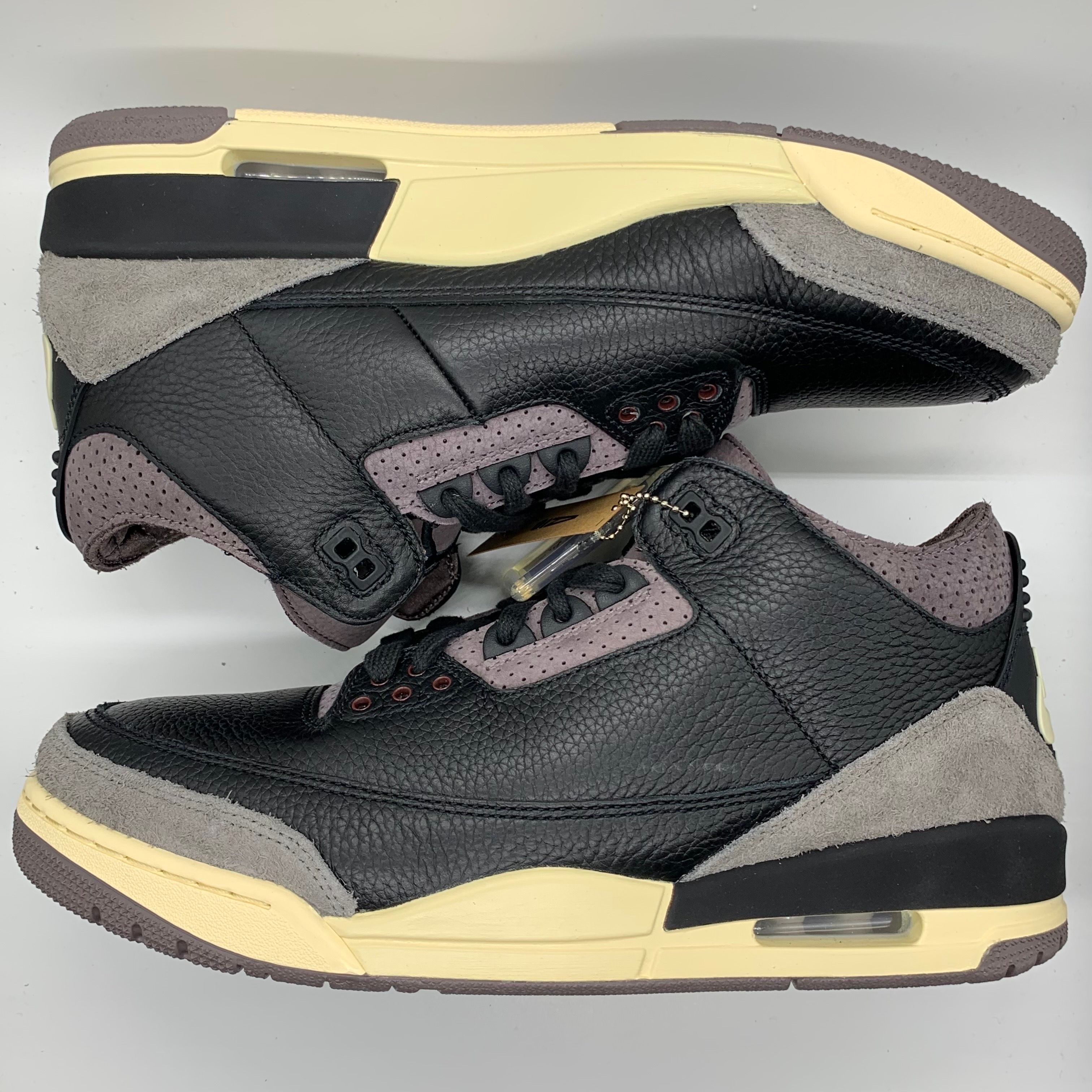 A Ma Maniere × Nike Women's Air Jordan 3 Retro OG SP "Black and Flat Pewter/WYWS"