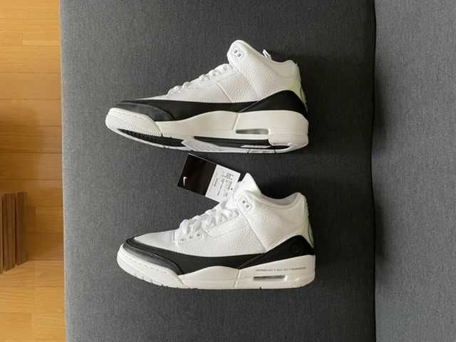 Fragment × Nike Air Jordan 3 "White/Black"