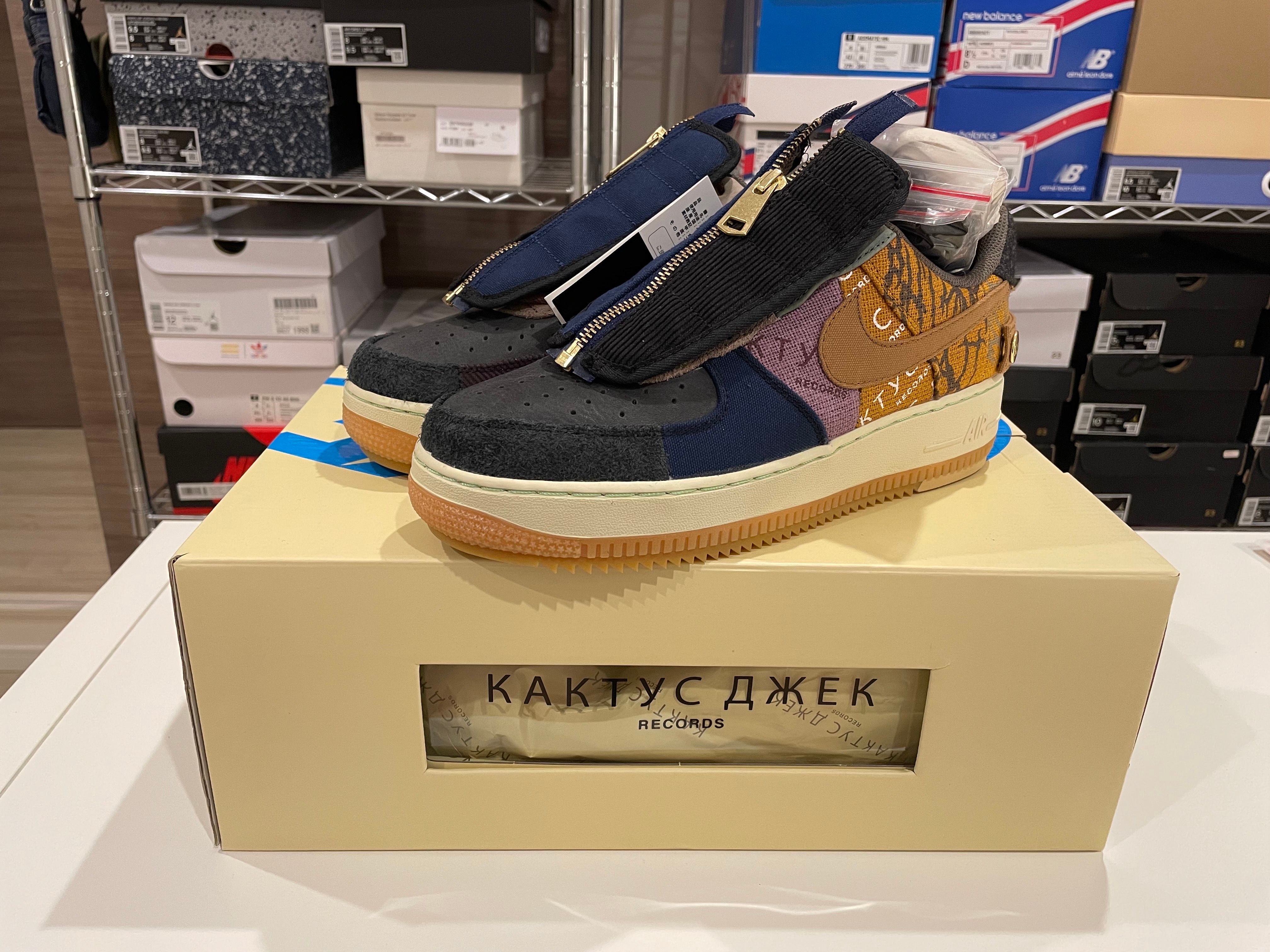Travis Scott × Nike Air Force 1 Low Cactus Jack "Multi Color"