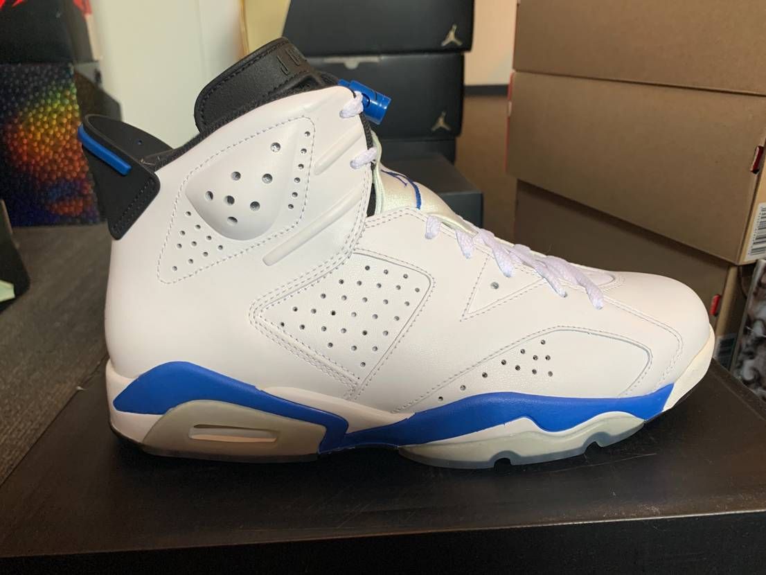 Nike Air Jordan 6 Retro "Sport Blue" (2014)