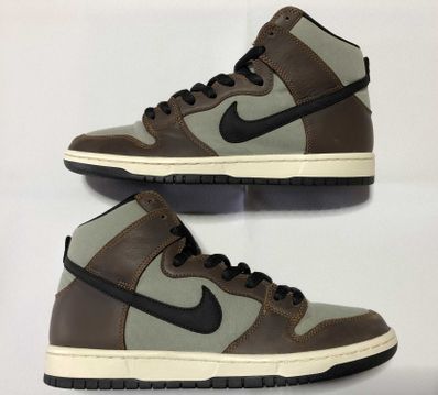 Nike SB Dunk High Pro "Baroque Brown/Black-Brun"