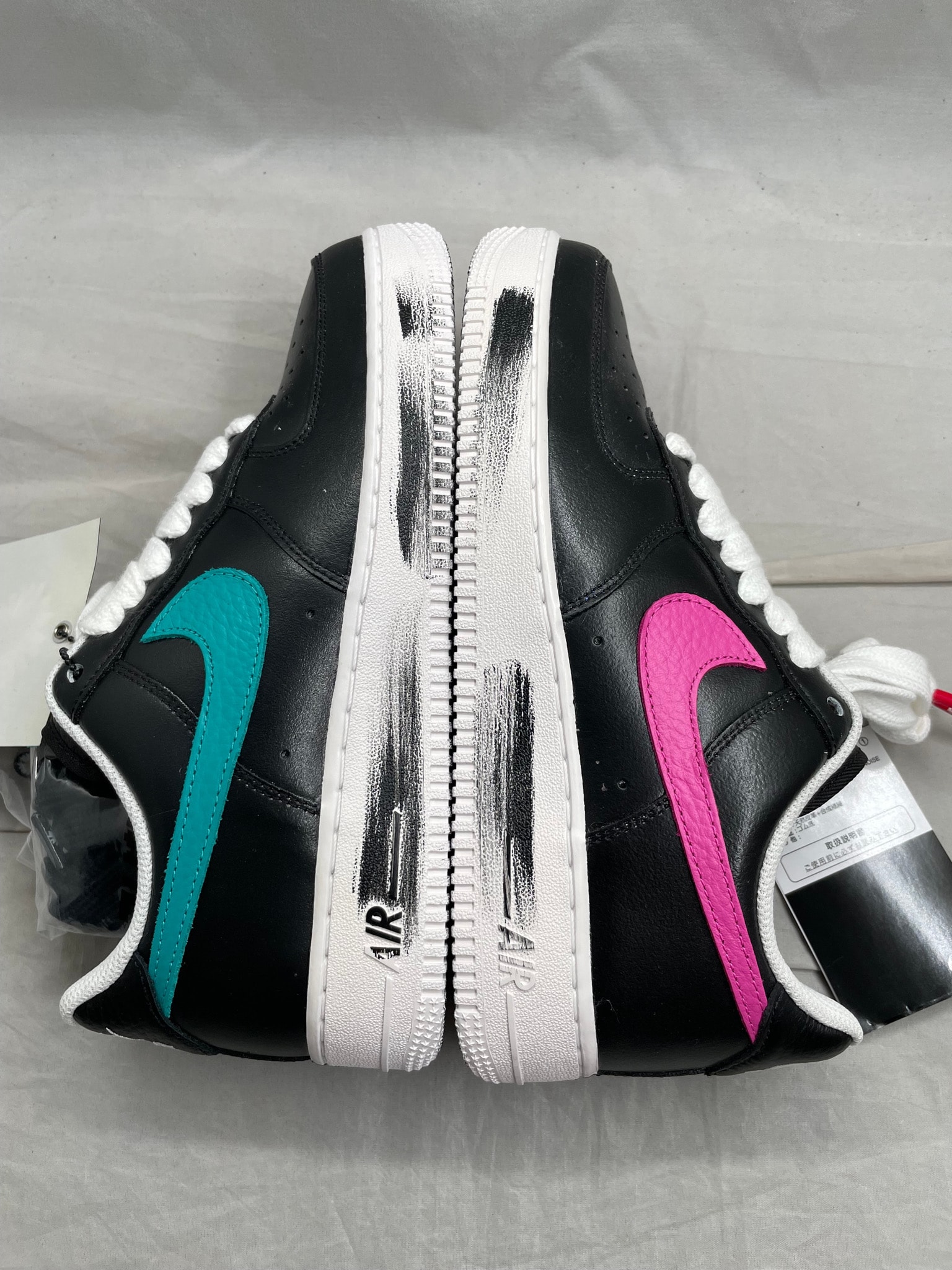 PEACEMINUSONE × Nike Air Force 1 Low '07 Para-Noise 3.0 "Black and Multi-Color" / G-DRAGON