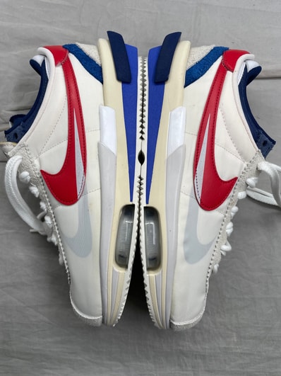 sacai × Nike Zoom Cortez "White and University Red"