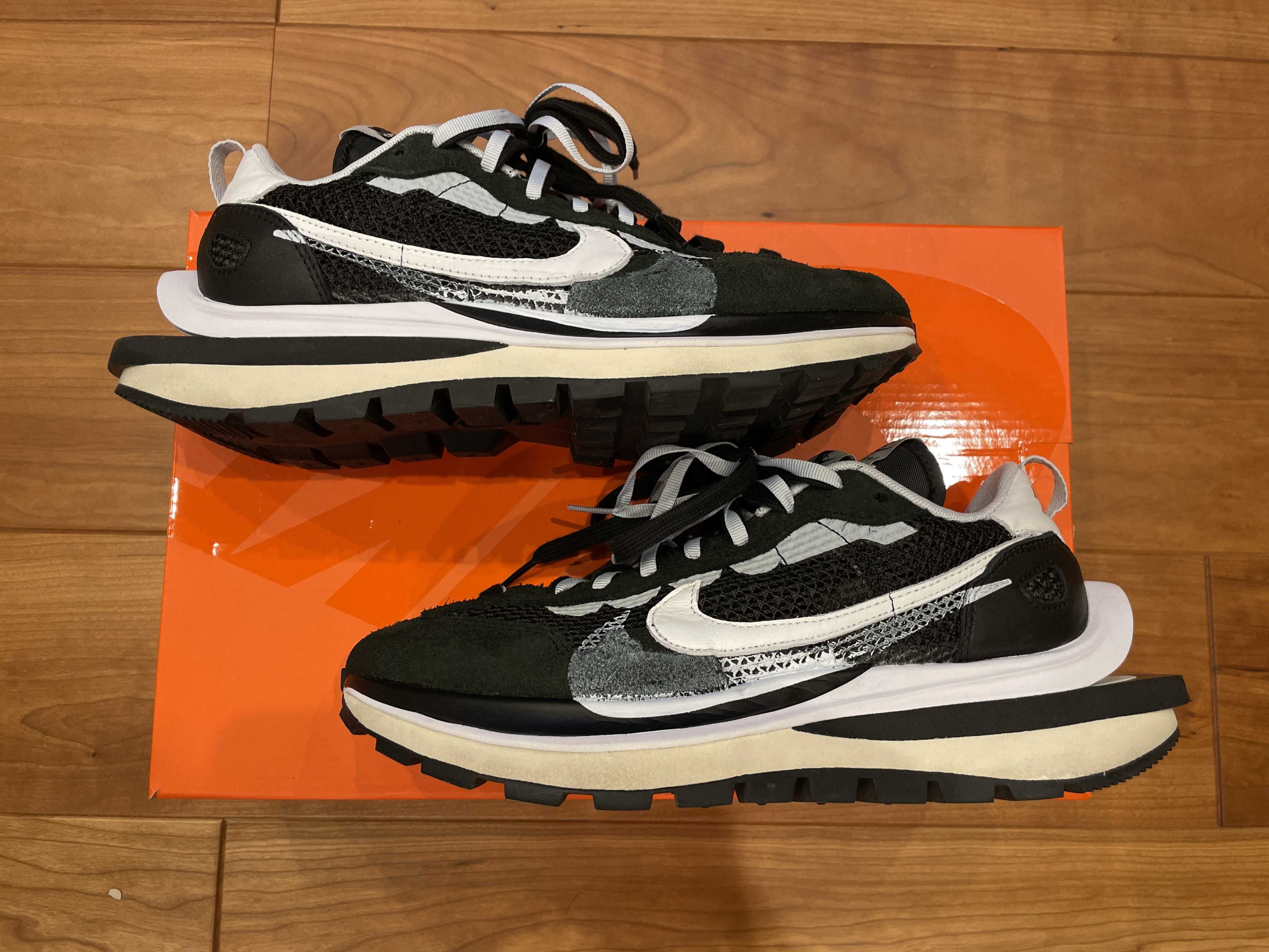 sacai × Nike Vapor Waffle "Black and White"
