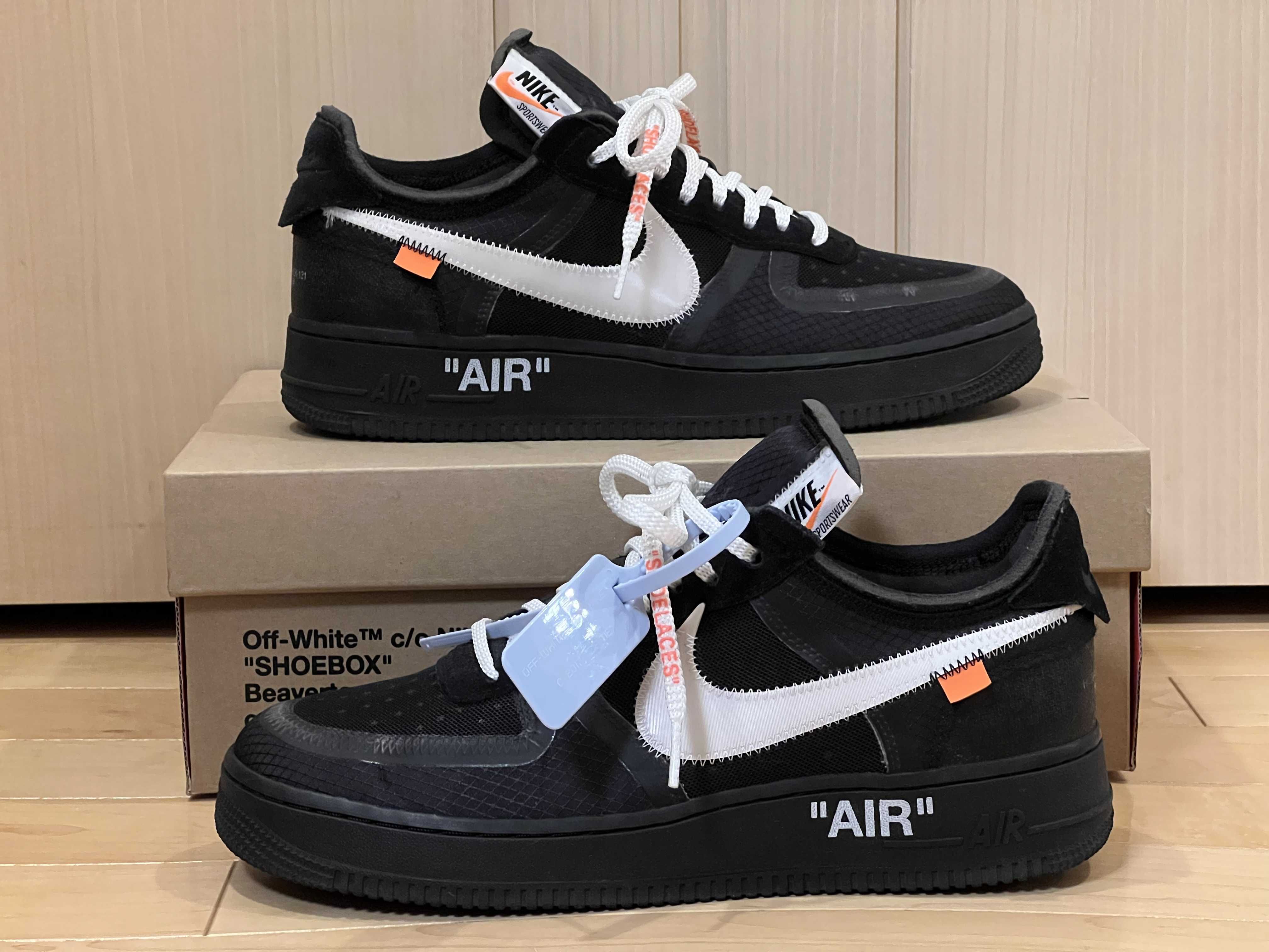 Off-White × Nike Air Force 1 Low "Black"