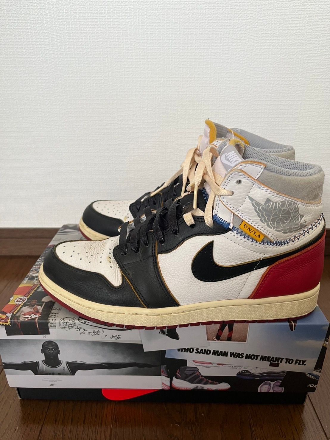 UNION × Nike Air Jordan 1 Retro High OG NRG "Varsity Red/Wolf Grey"