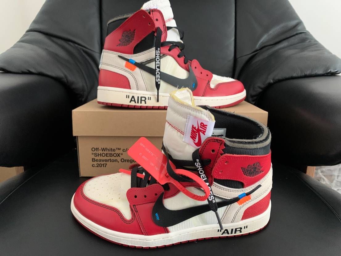 Off-White × Nike Air Jordan 1 Retro High The Ten "Chicago"