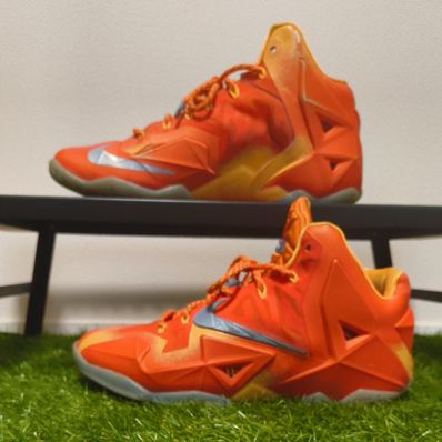 Nike LeBron 11 Preheat Forging Iron "Urban Orange"