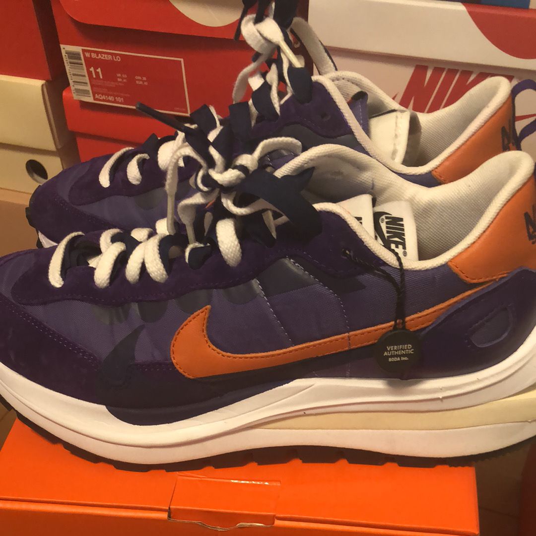 SACAI × NIKE VAPOR WAFFLE "DARK IRIS"