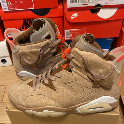 Travis Scott × Nike Air Jordan 6 "British Khaki"