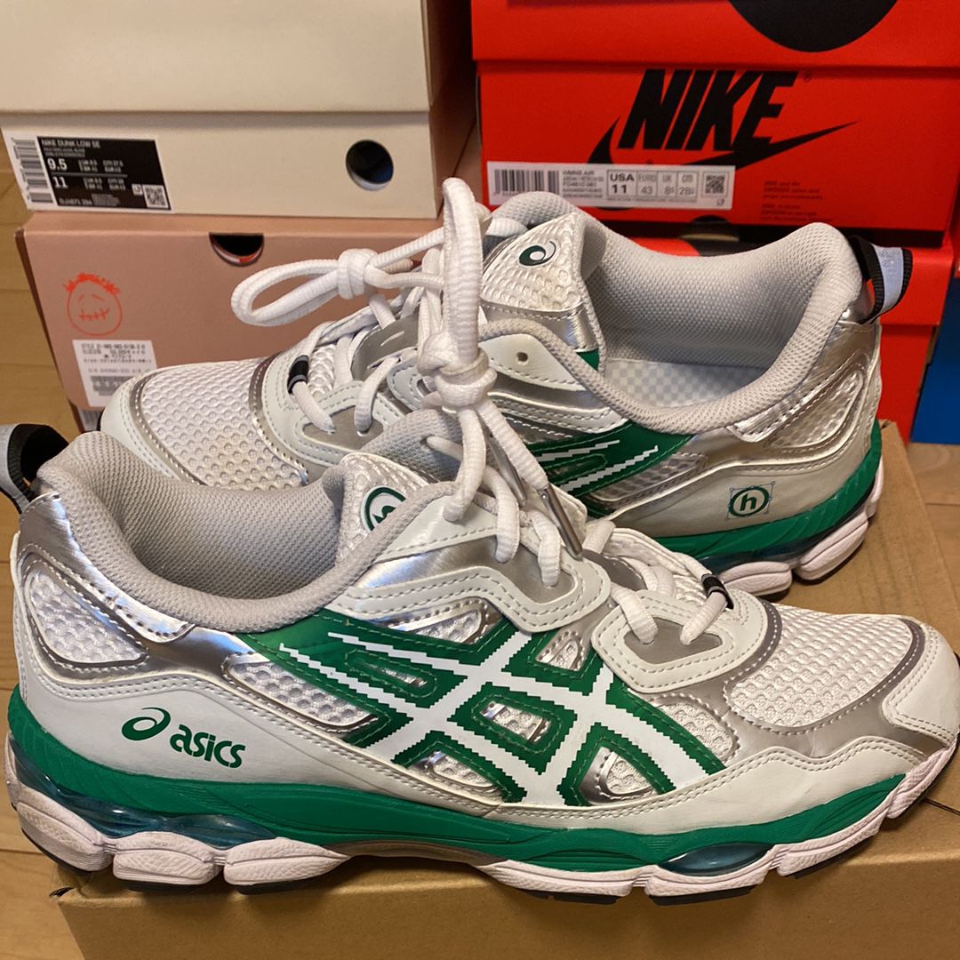 Hidden NY × Asics Gel-NYC "White/Green"