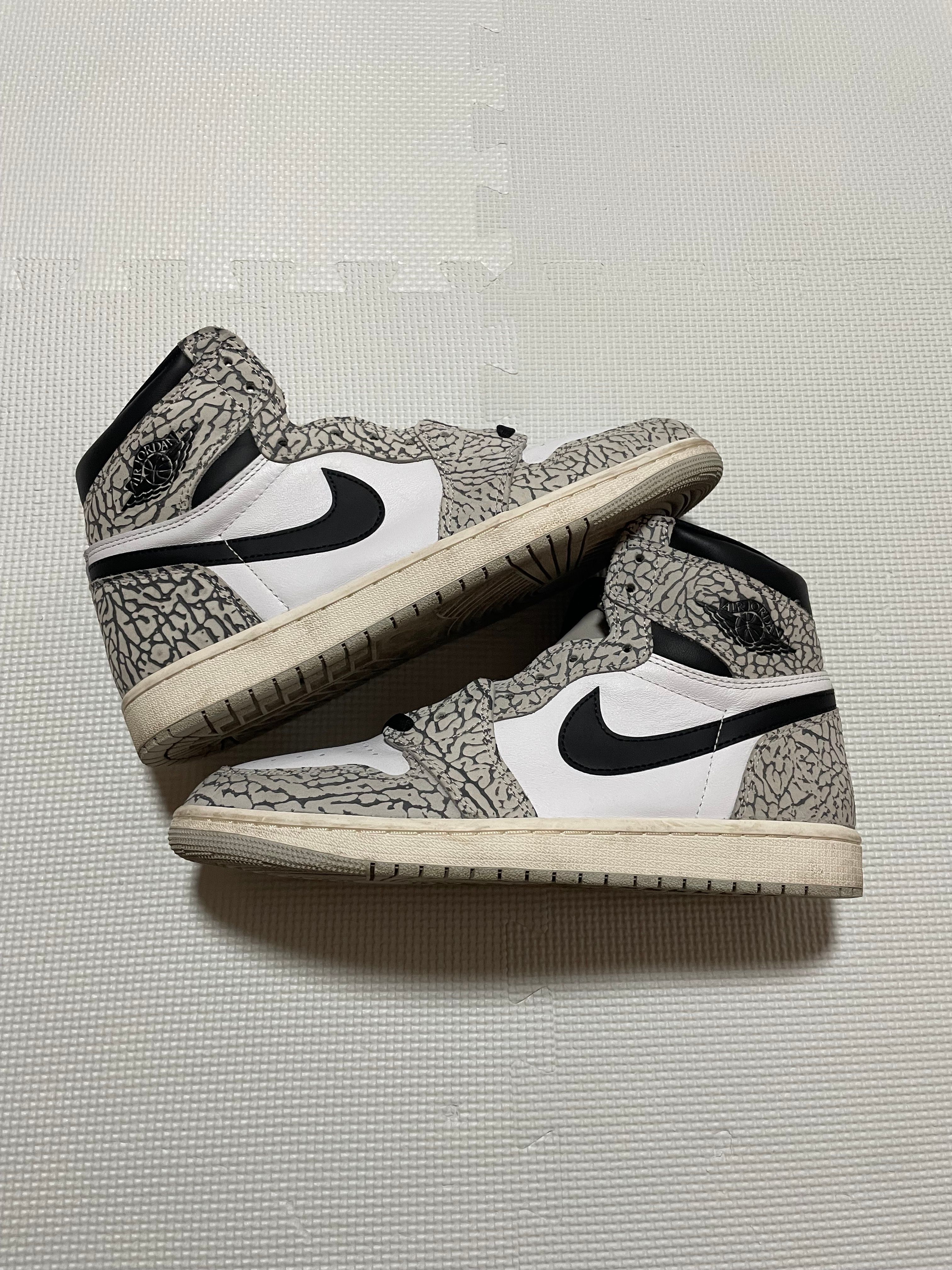 Nike Air Jordan 1 High OG "White Cement/Safari"