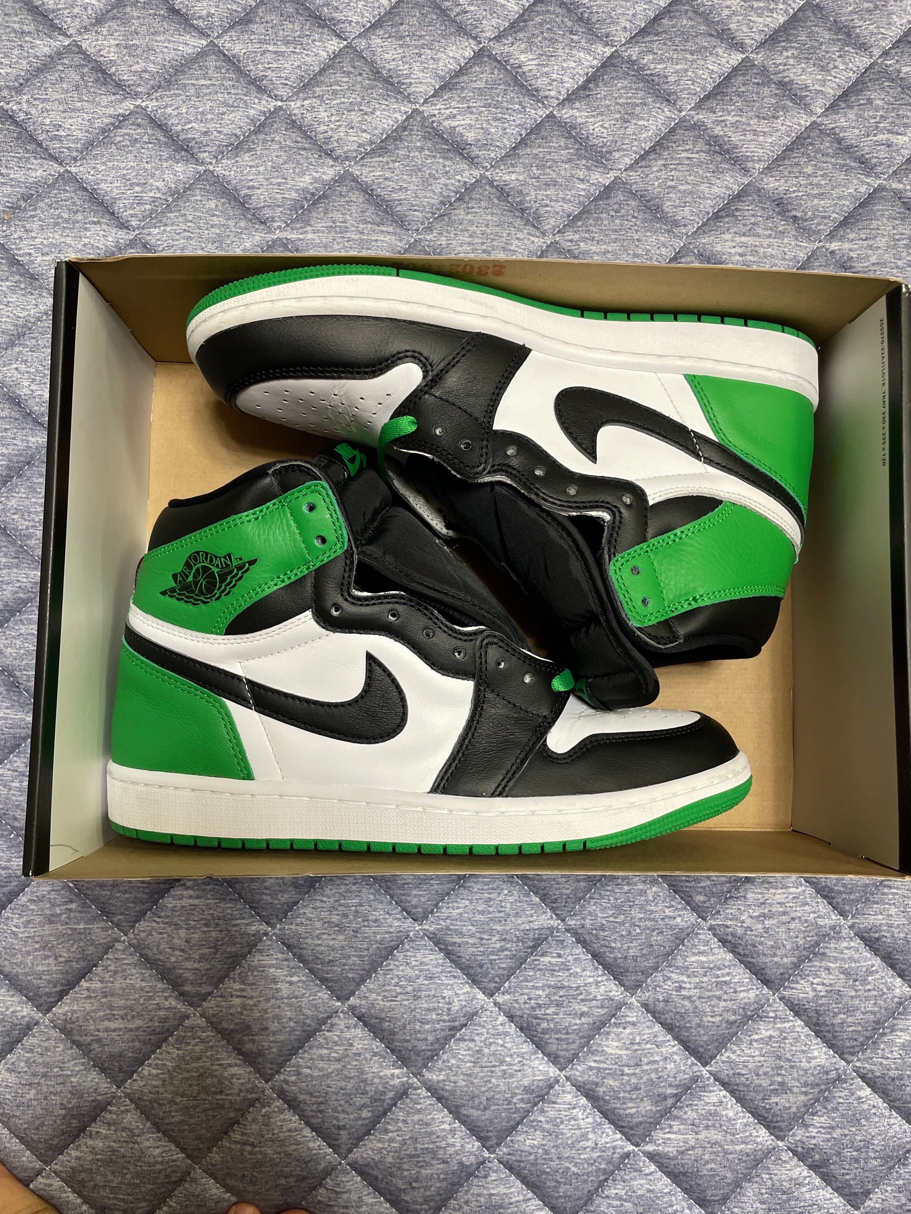 Nike Air Jordan 1 Retro High OG "Celtics/Black and Lucky Green" (2023)
