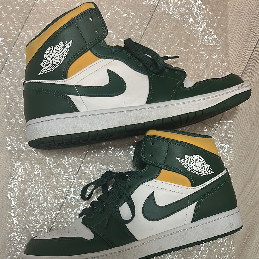 Nike Air Jordan 1 Mid "Seattle Supersonics" 