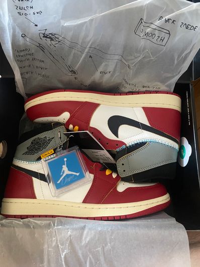 UNION × Nike Air Jordan 1 Retro High OG "Chicago/Shadow"