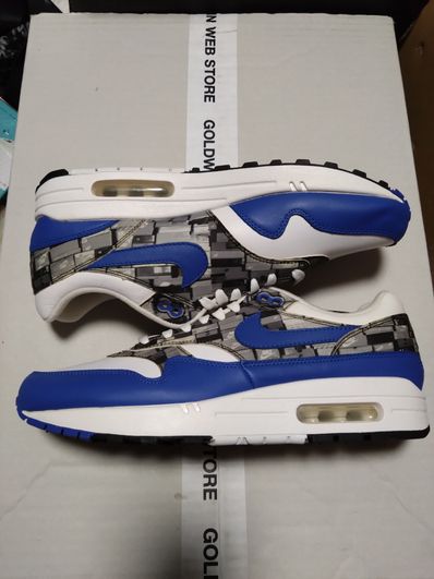 atmos × Nike Air Max 1 Blue "We Love Nike"