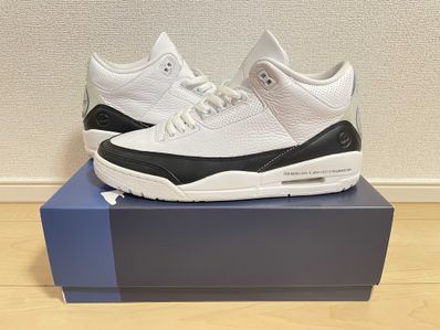 Fragment × Nike Air Jordan 3 "White/Black"