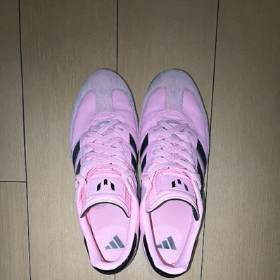 Inter Miami CF × adidas Samba Messi "Light Pink/Core Black/Gum"