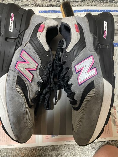 KITH × UNITED ARROWS & SONS × New Balance 997S Fusion "Grey/Pink"