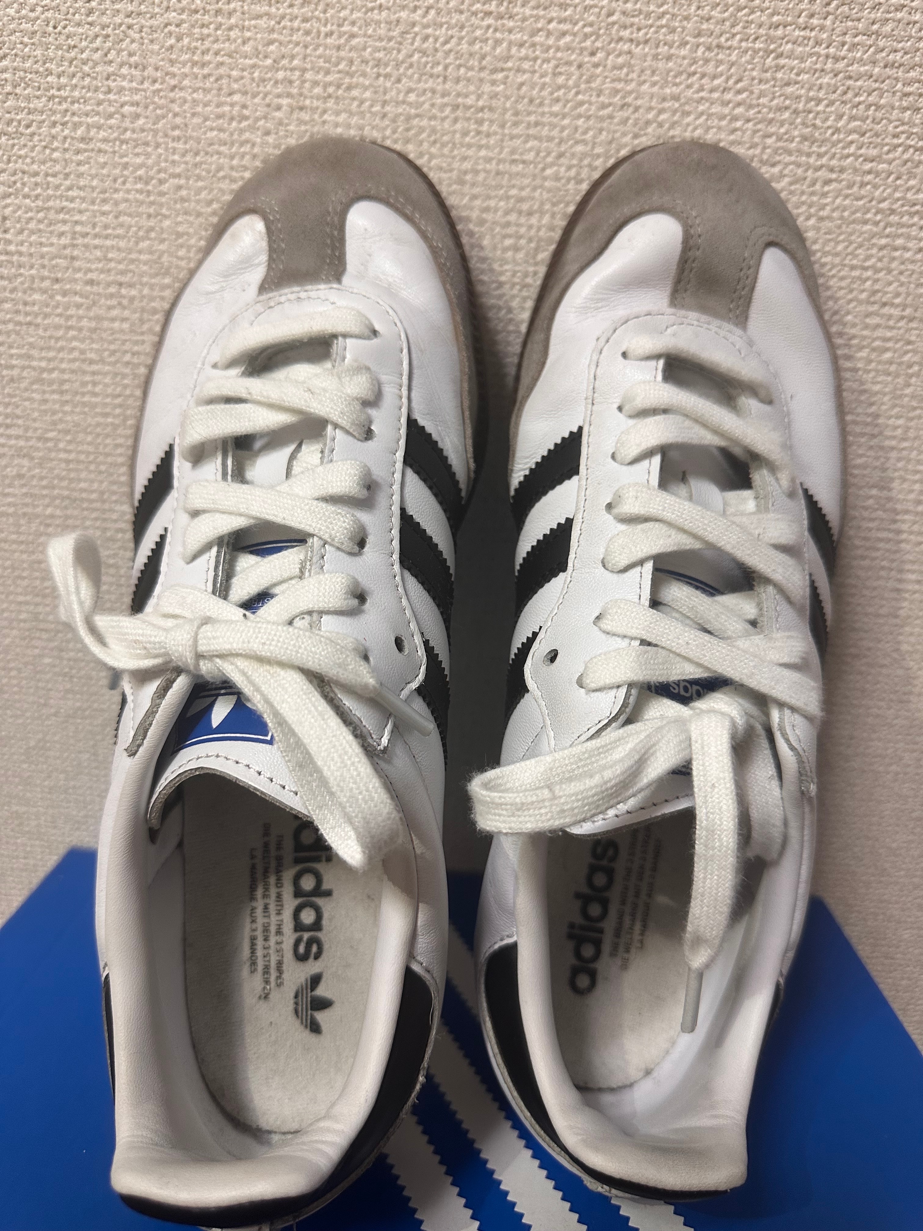 adidas Samba OG "Cloud White/Core Black/Clear Granite"