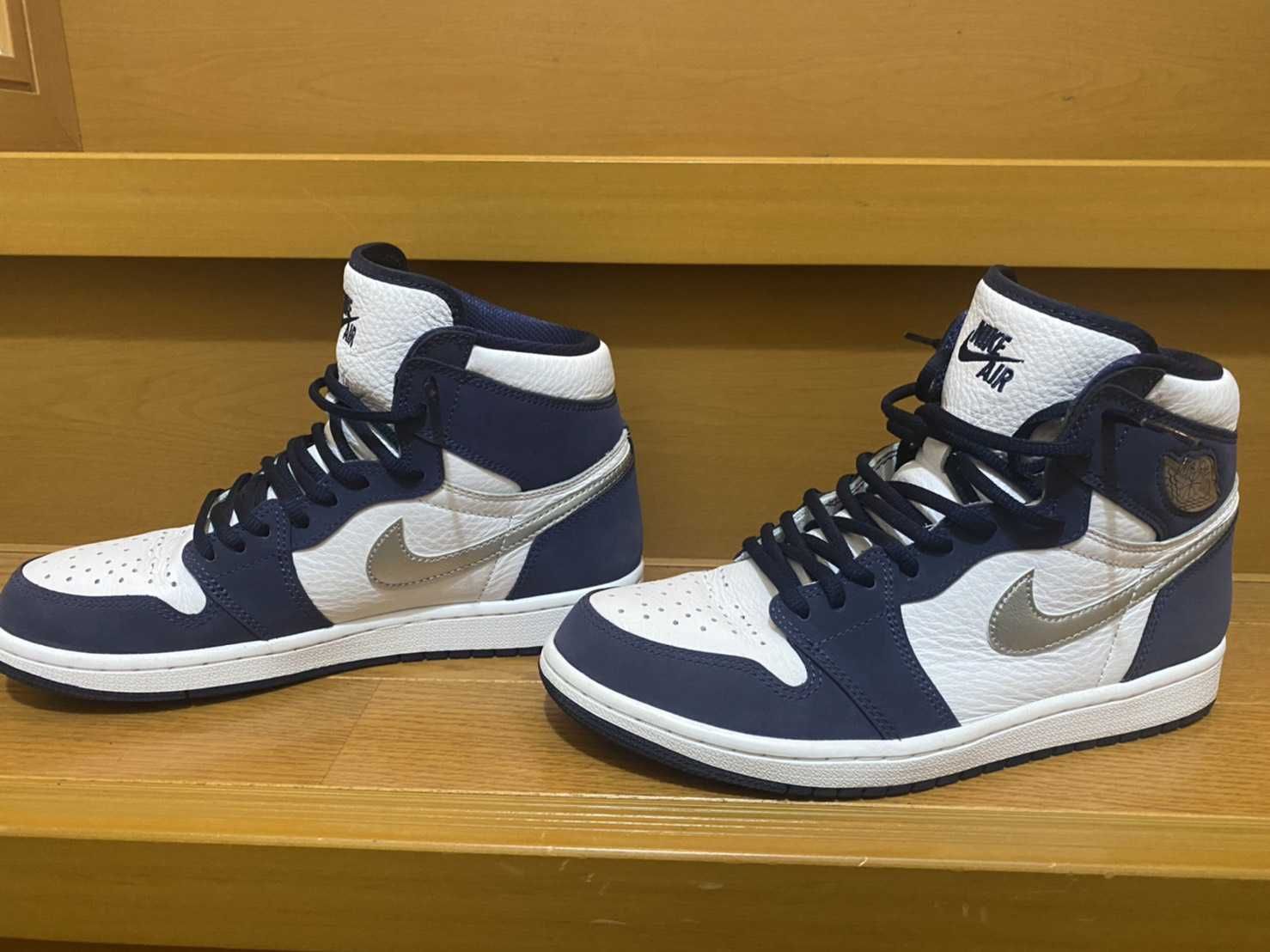 Nike Air Jordan 1 High OG CO.JP "White/Midnight Navy" (2020)(ブリーフケースなし)