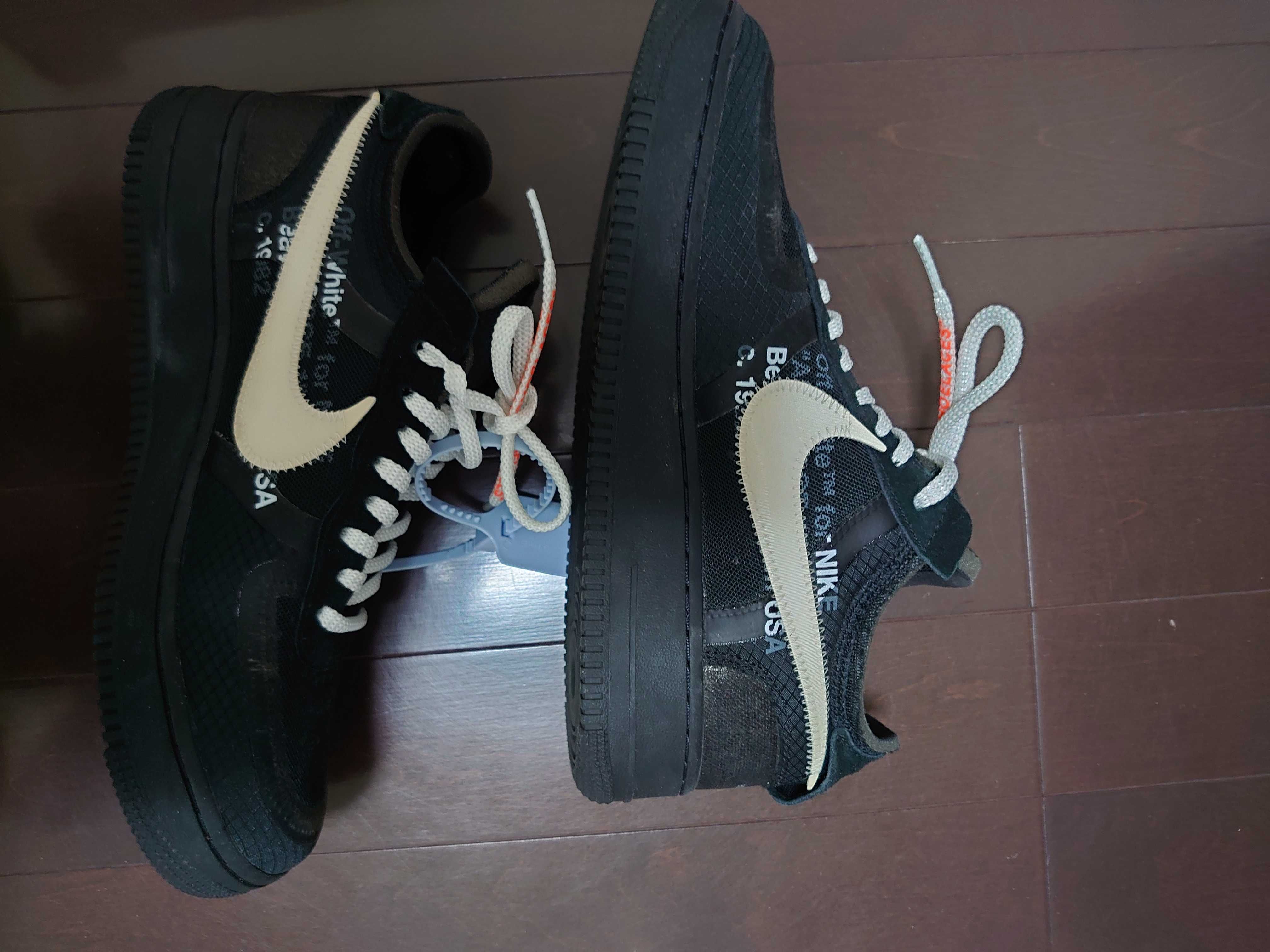 Off-White × Nike Air Force 1 Low "Black"