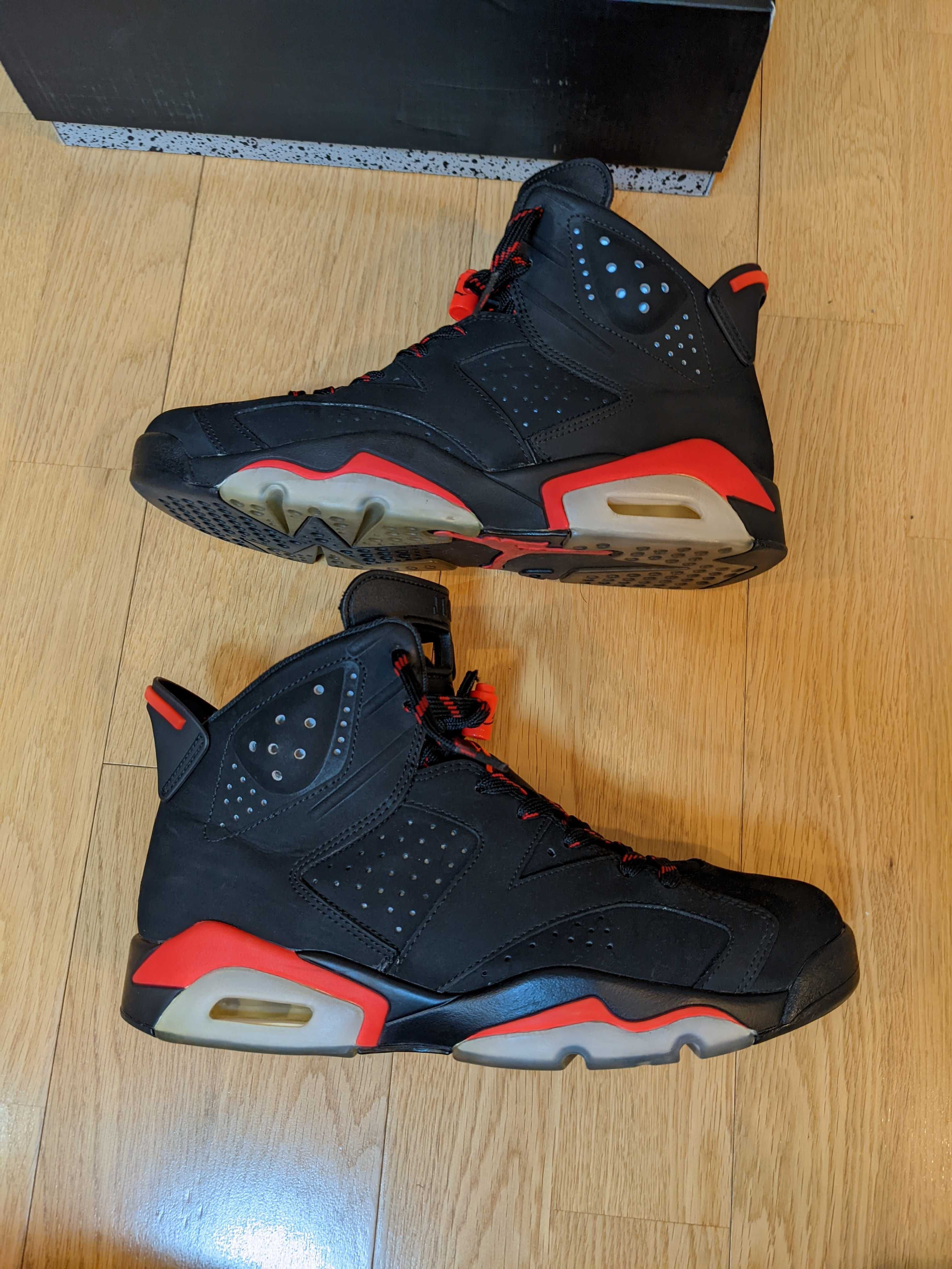 NIKE AIR JORDAN 6 RETRO "INFRARED BLACK" (2014)