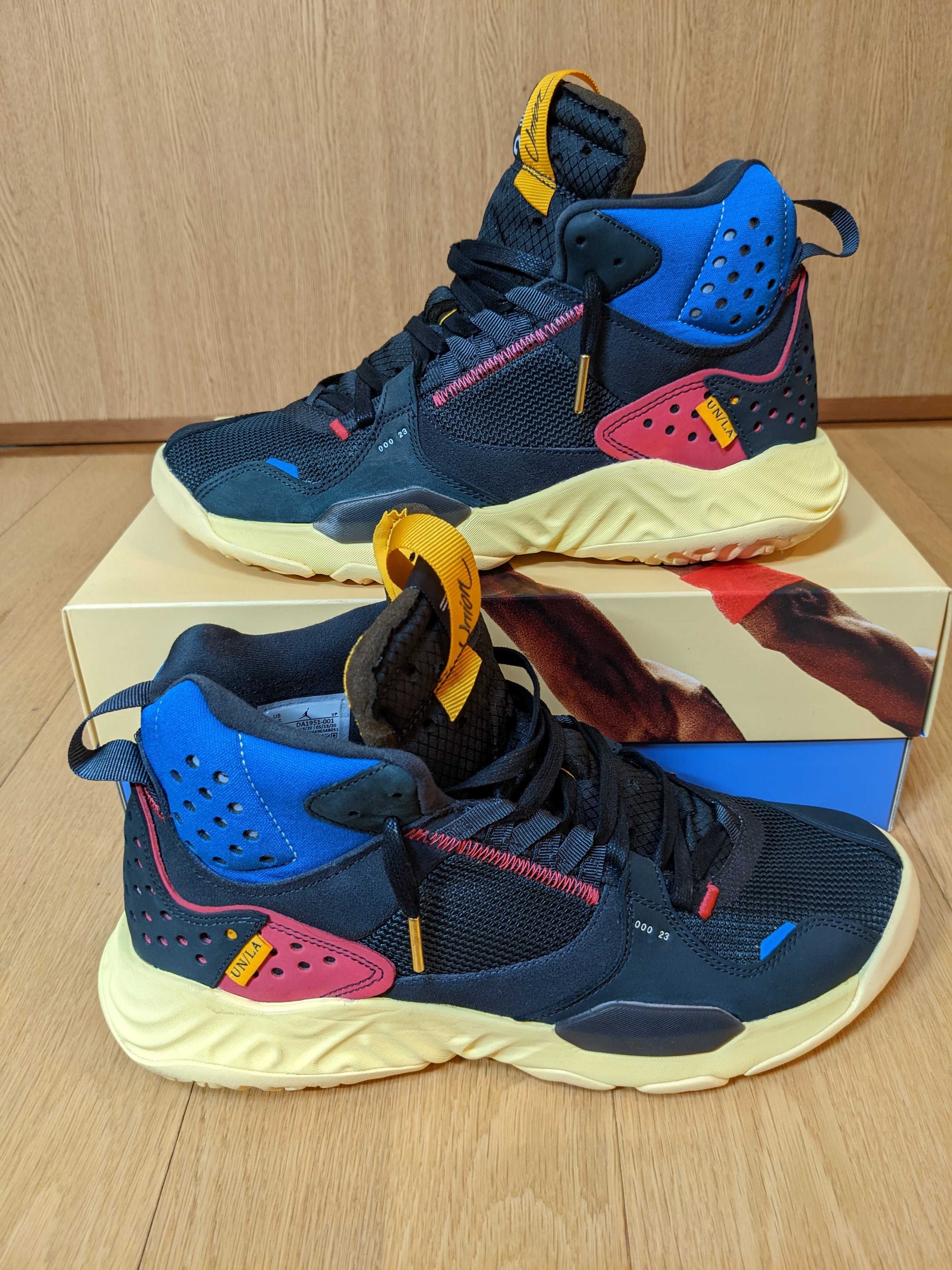 UNION × Nike Jordan Delta Mid "Off Noir"