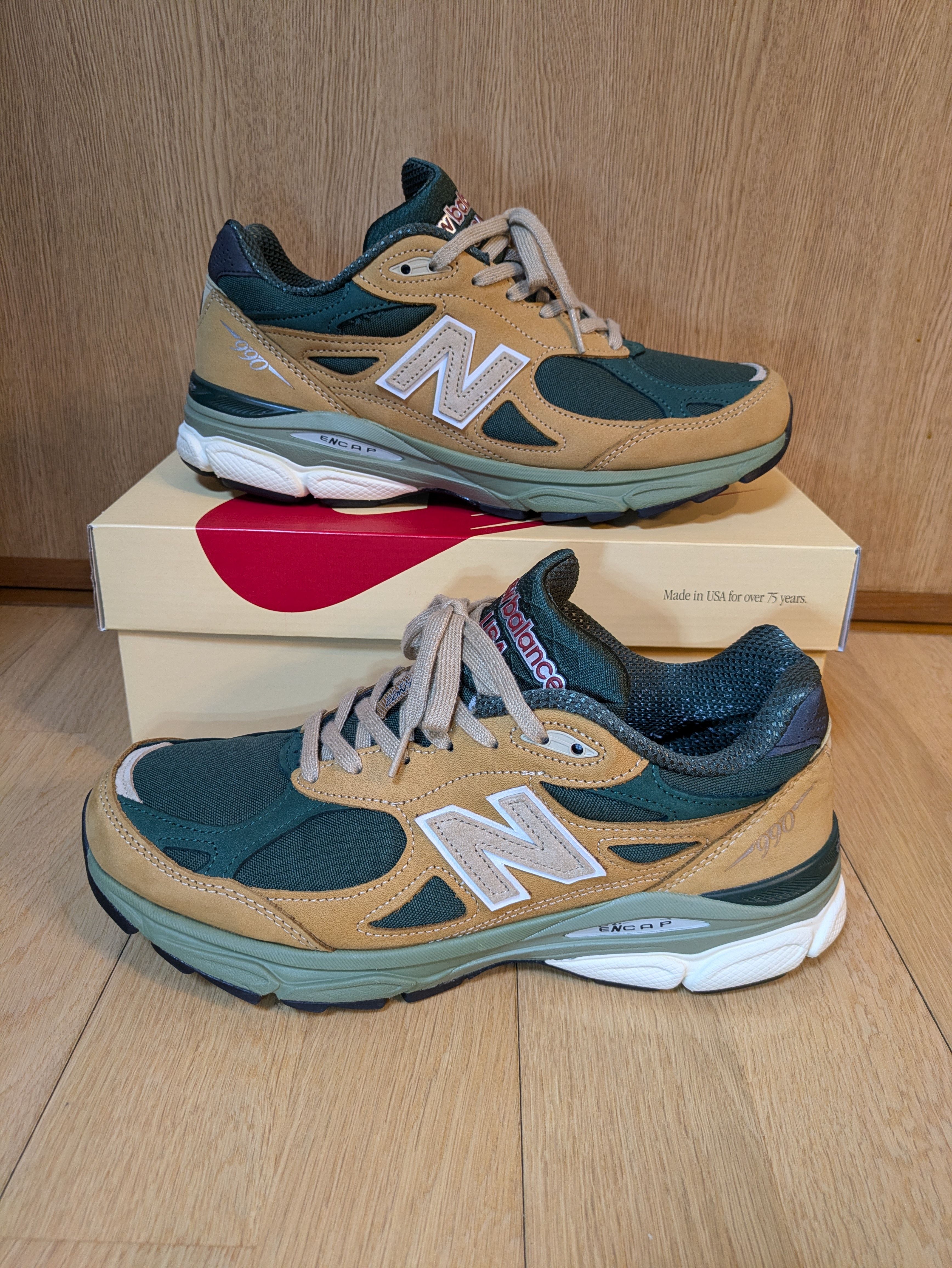 New Balance 990V3 "Brown/Charcoal"