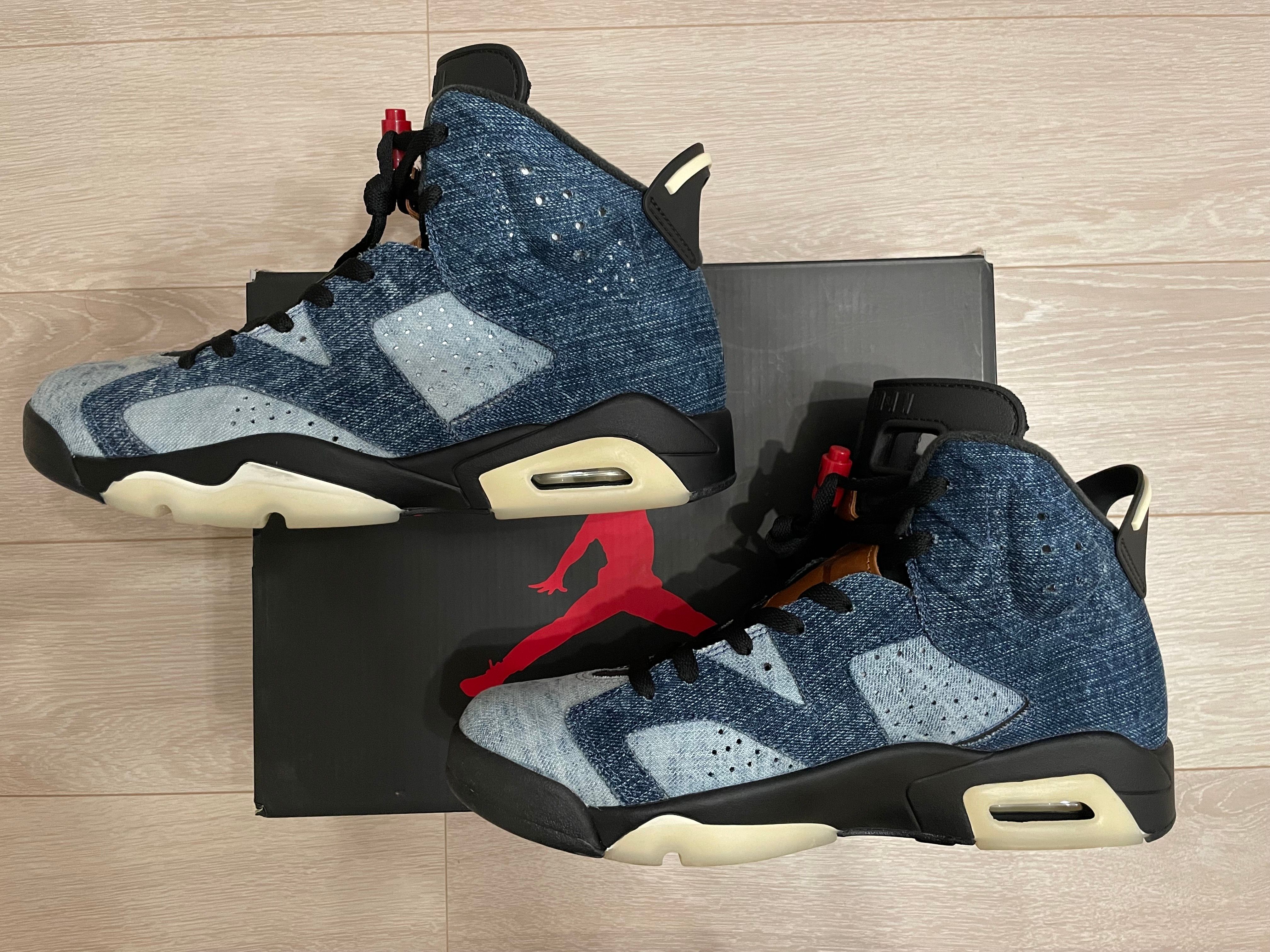 NIKE AIR JORDAN 6 "WASHED DENIM"