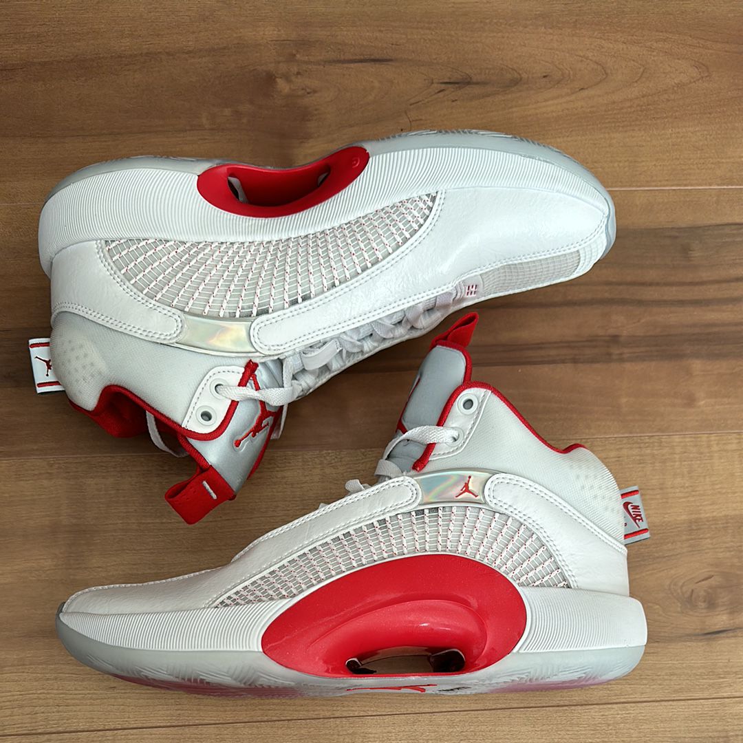 Nike Air Jordan 35 "Fire Red" (Icy Sole)