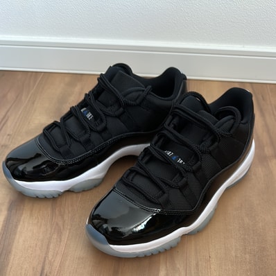 Nike Air Jordan 11 Retro Low "Black and Varsity Royal/Space Jam"