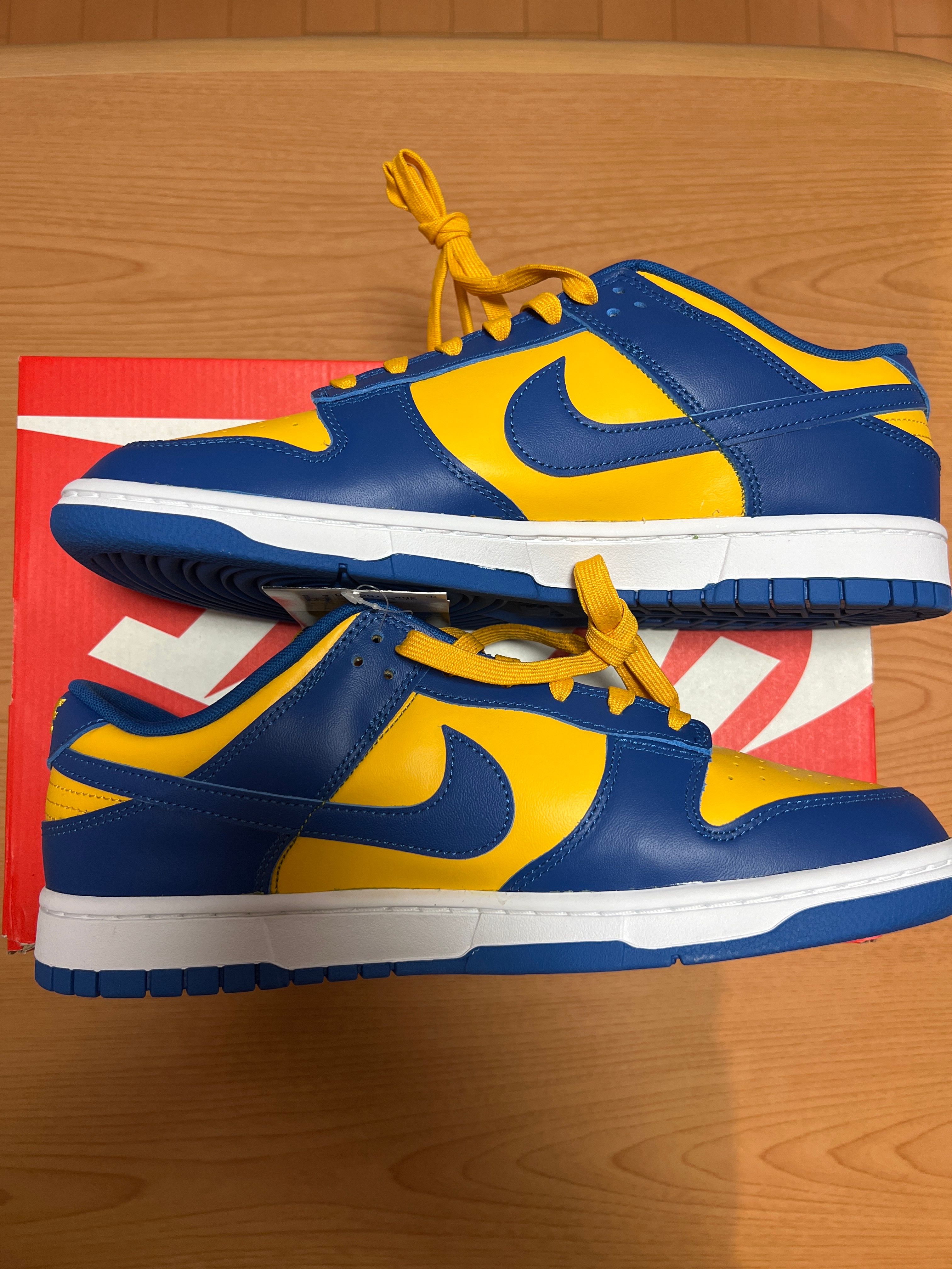 Nike Dunk Low "Blue Jay and University Gold"