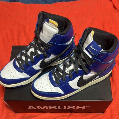 Ambush × Nike Dunk High "Deep Royal"