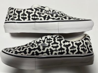 Supreme × Vans Monogram S Logo Skate ERA "Black"