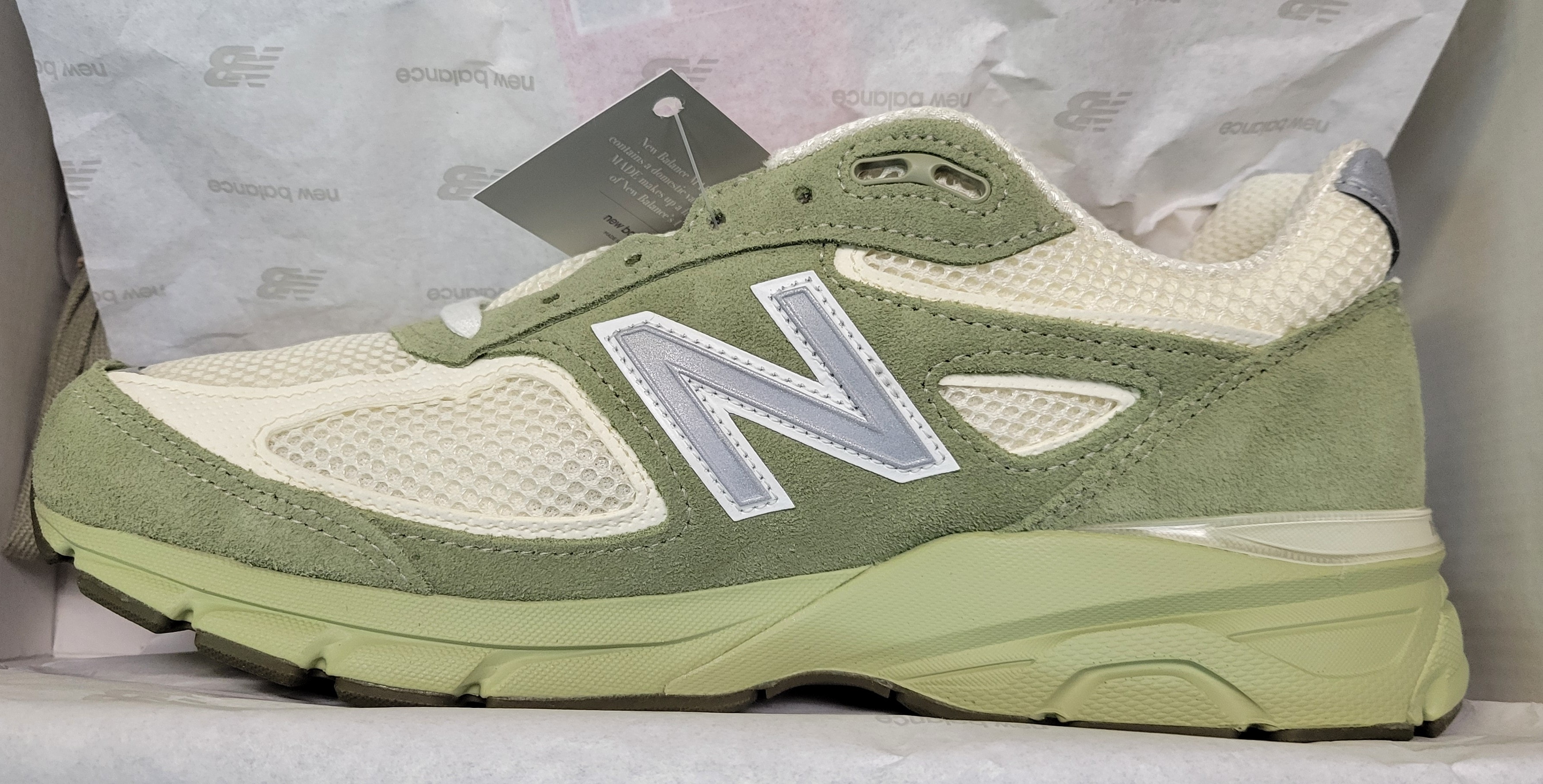 New Balance 990V4 Made in USA "Olive"