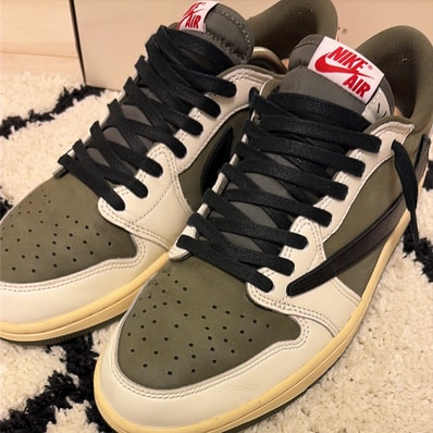 Travis Scott × Nike Air Jordan 1 Low OG SP "Reverse Olive"