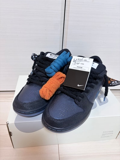 Bluetile Skateboards × Nike SB Dunk Low Pro "Pitch Blue/Black"