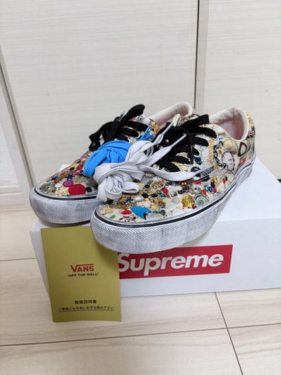 Supreme × Mike Kelley × Vans Era "White" (26SS Week8)