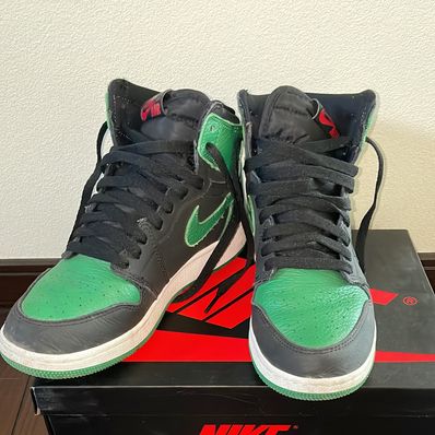 NIKE AIR JORDAN 1 RETRO HIGH OG GS "BLACK/PINE GREEN"