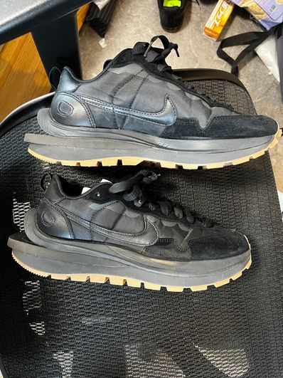 sacai × Nike VaporWaffle "Black Gum"