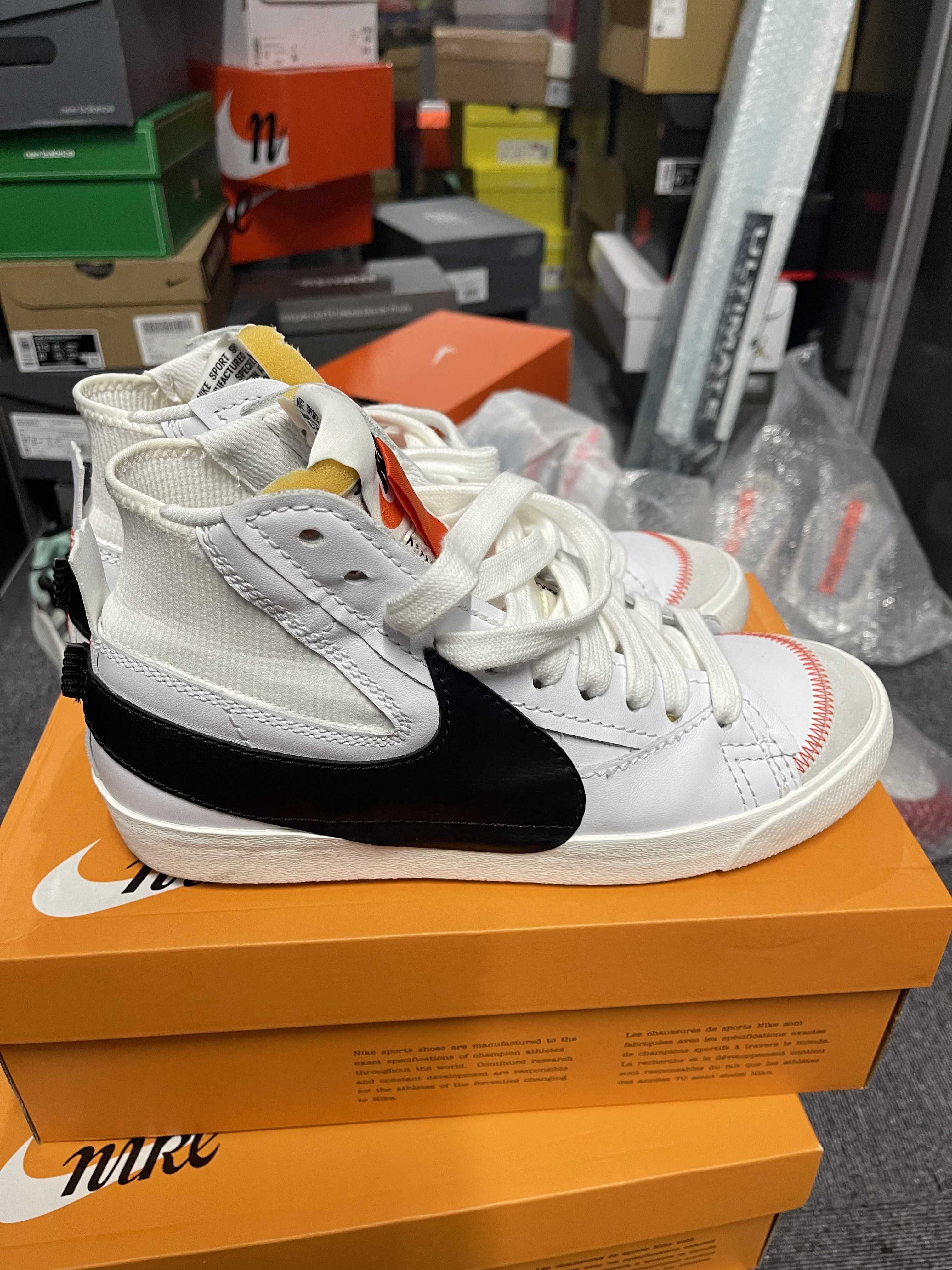 Nike Women's Blazer Mid 77 Jumbo "White Black Sail"