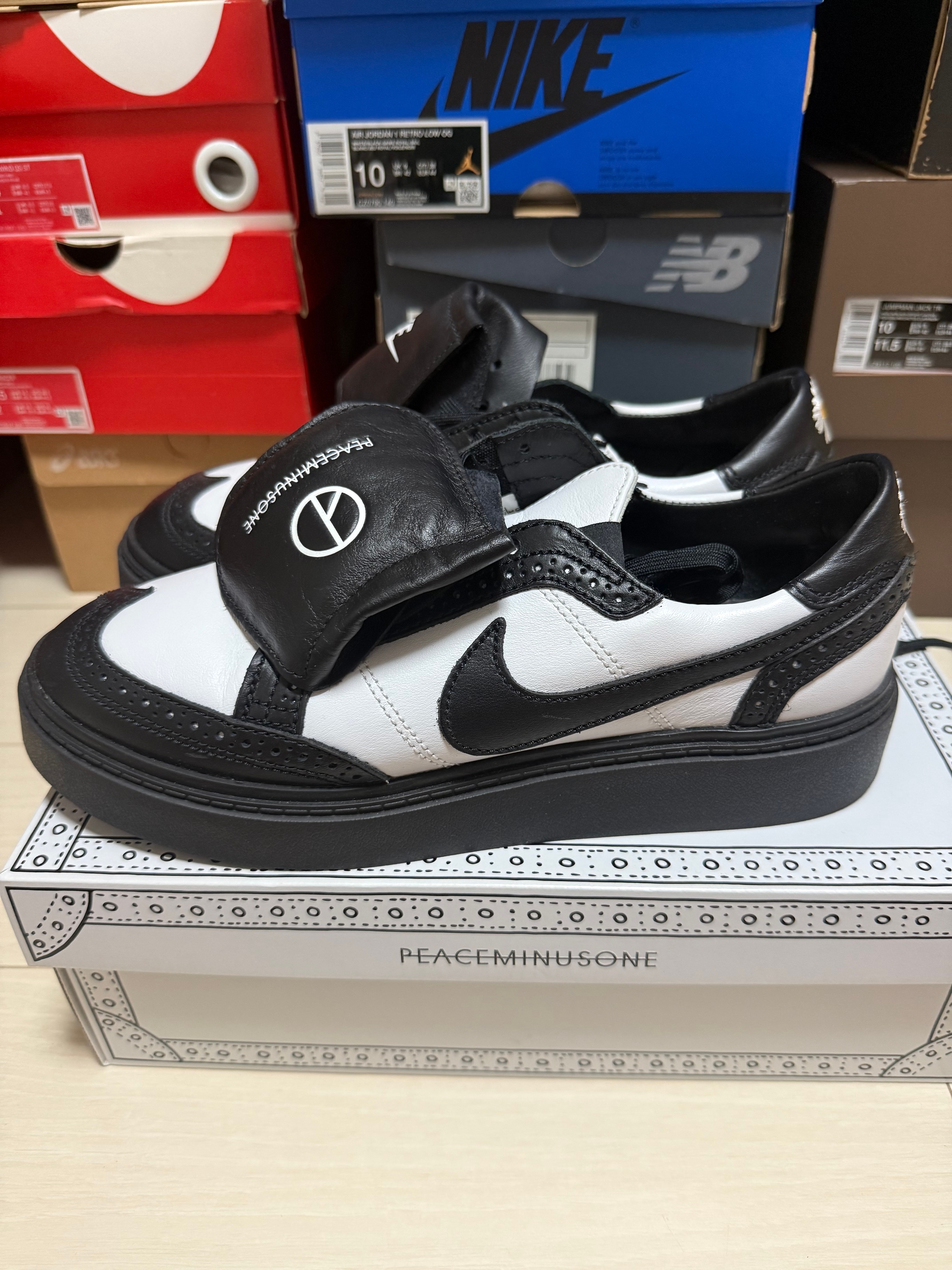 ピースマイナスワン × ナイキ クウォンド1 "ブラックアンドホワイト" / ジードラゴン
