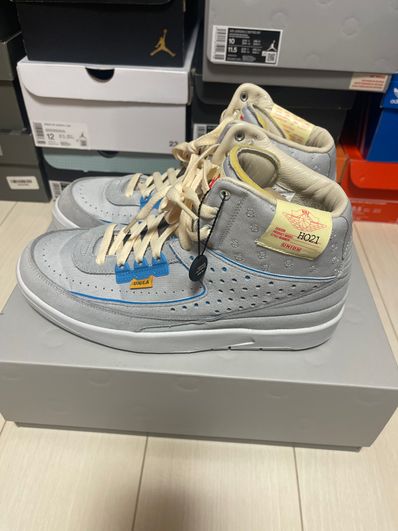 UNION × Nike Air Jordan 2 "Grey Fog"