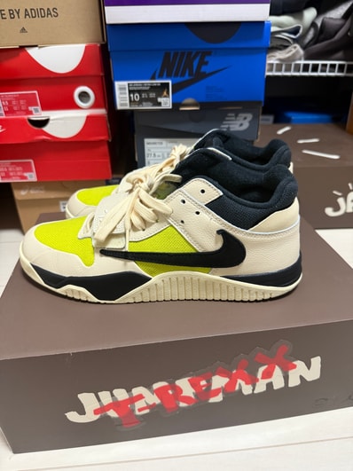 Travis Scott × Nike Jordan Jumpman Jack TR CJ1 T-Rexx "Bright Cactus"