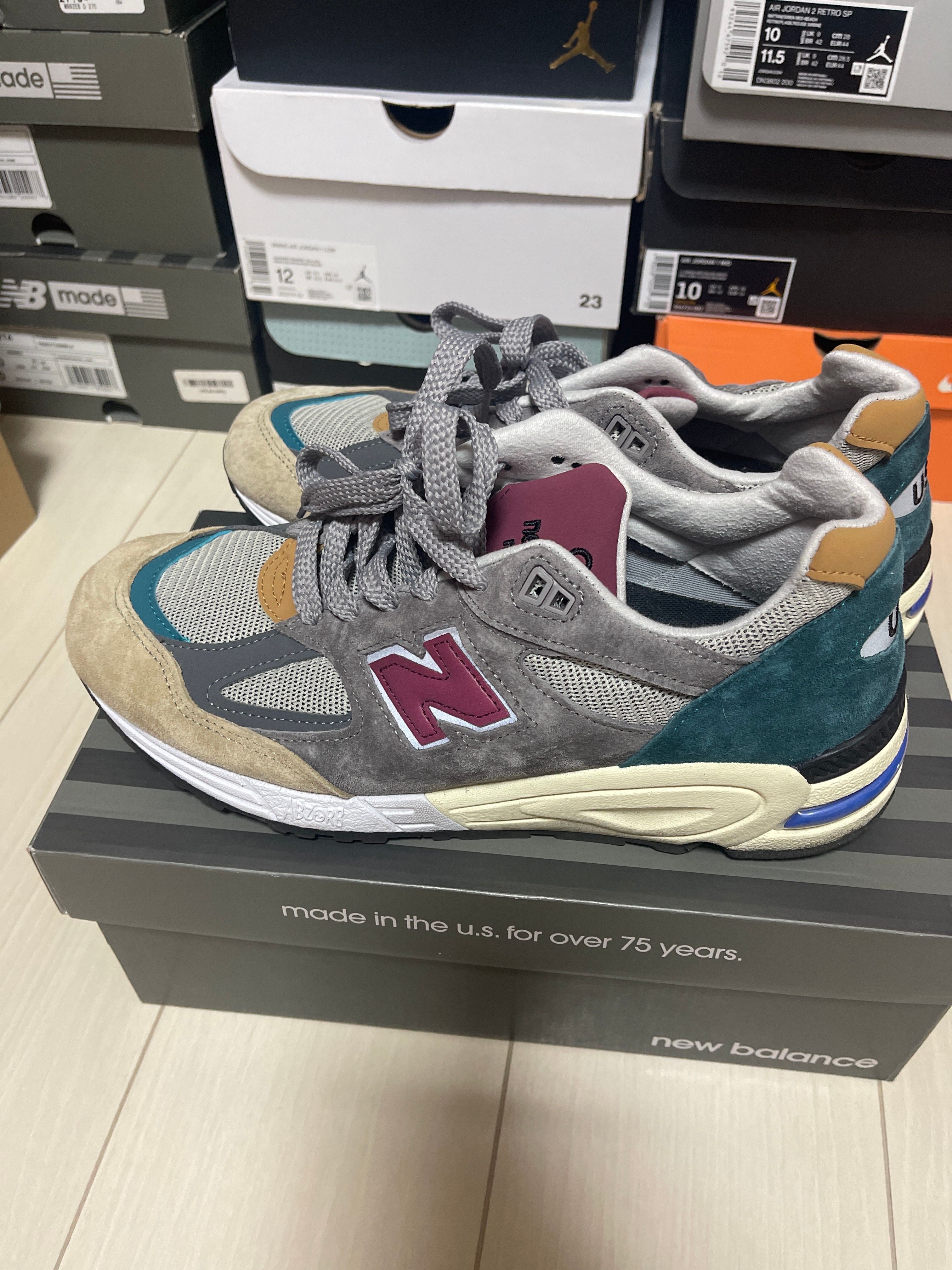 New Balance 990V2 "Gray Green"