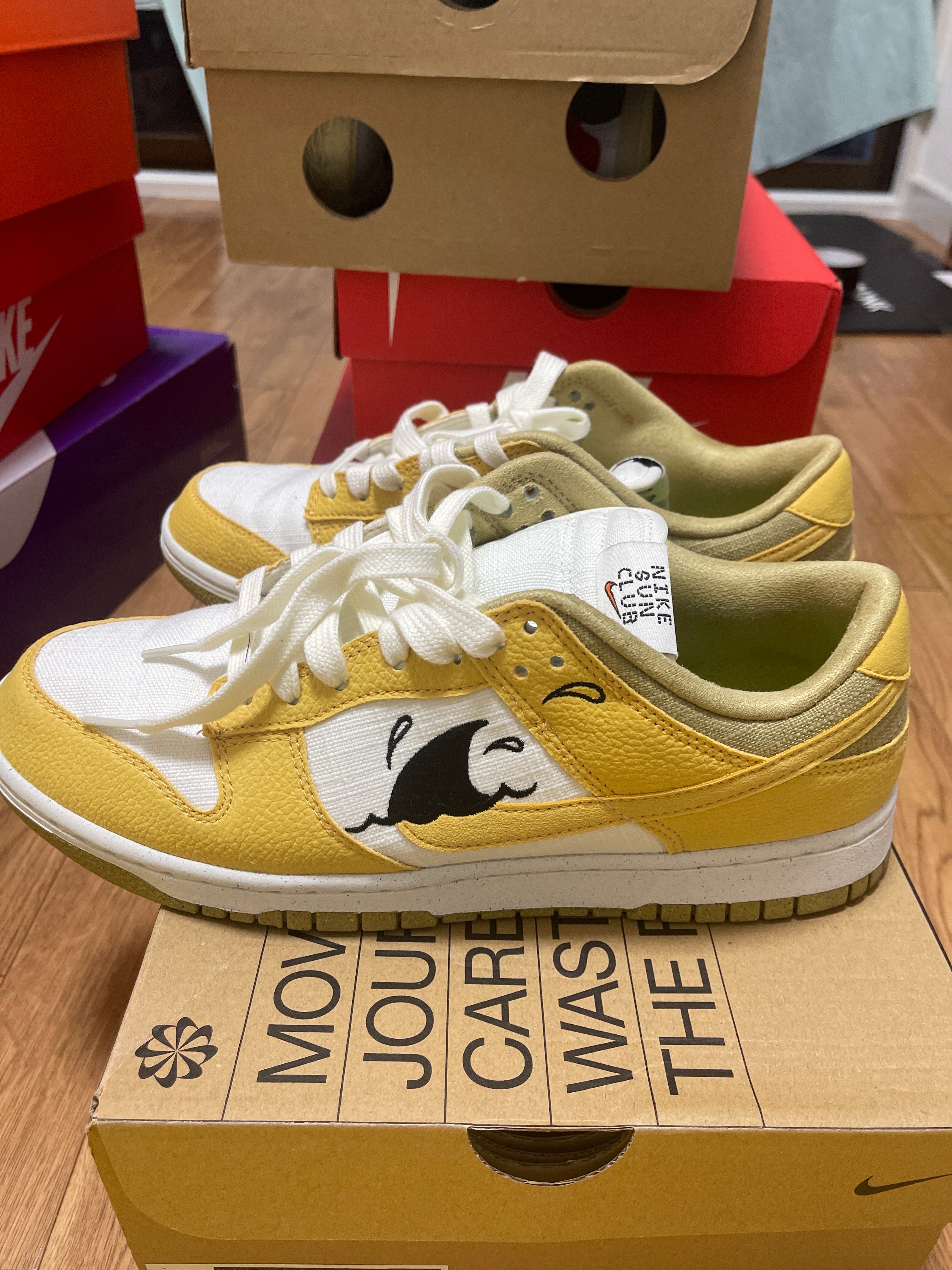 Nike Dunk Low Sun Club "White/Yellow"