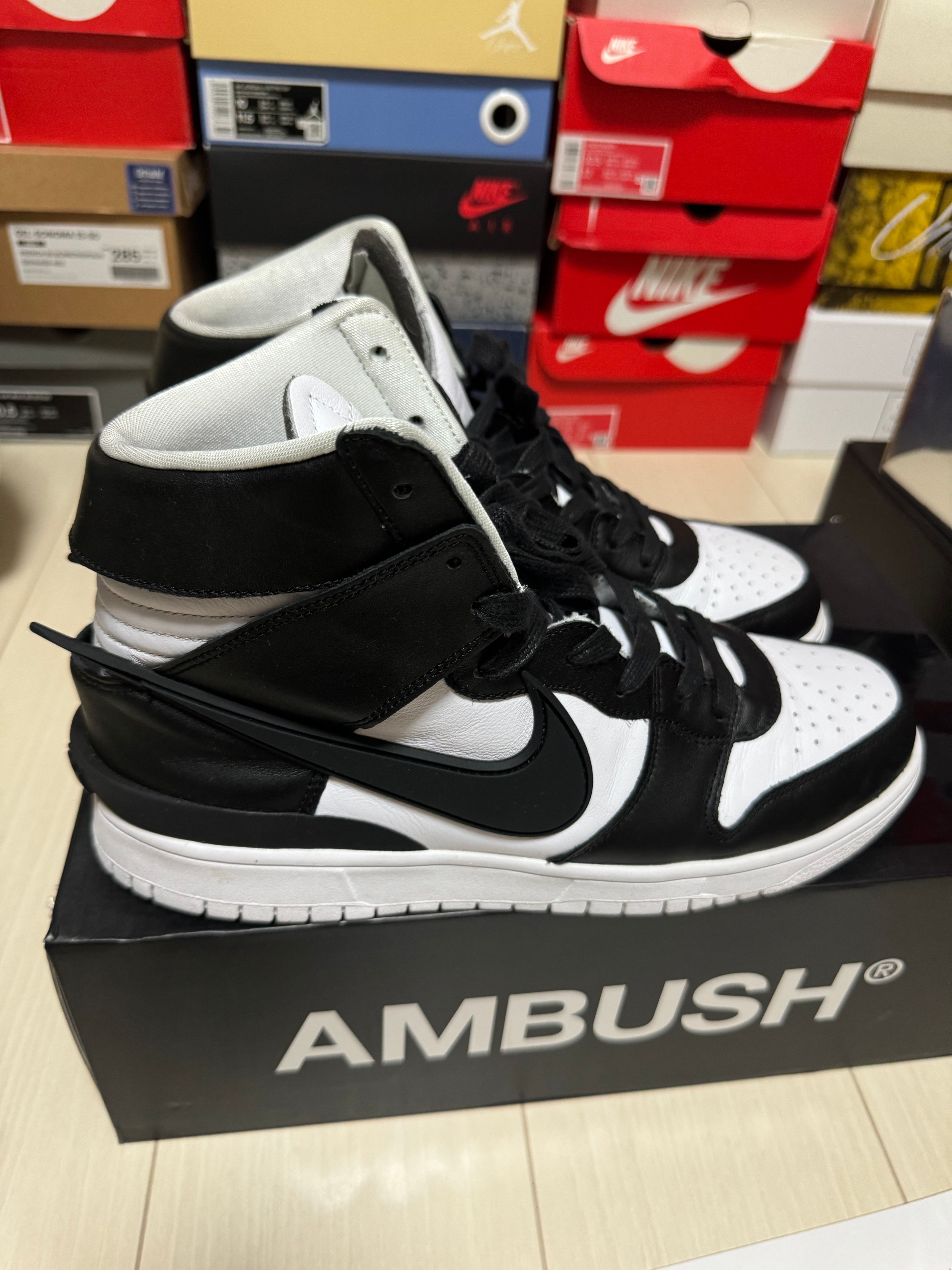 AMBUSH × Nike Dunk High "Black"